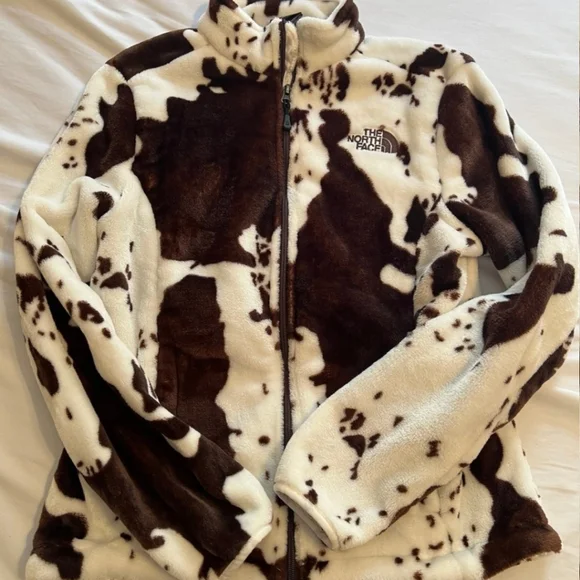 North face cow print Clearance
